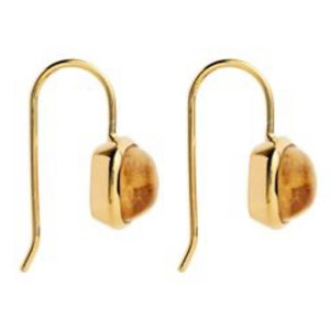 Najo E6902 Square Citrine Earring