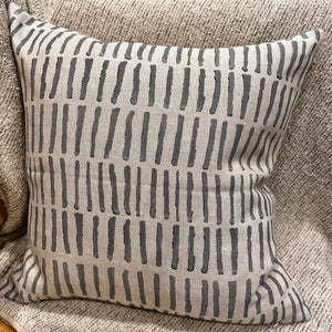 Block Print Cushion Match Stick