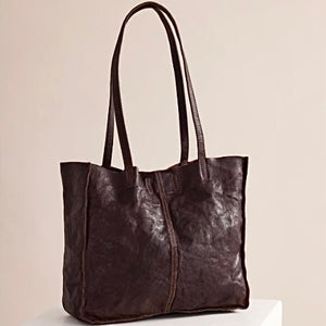 Juju Unlined Tote Chocolate