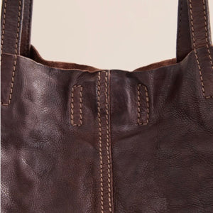 Juju Unlined Tote Chocolate